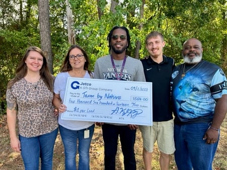 August Donation Photo