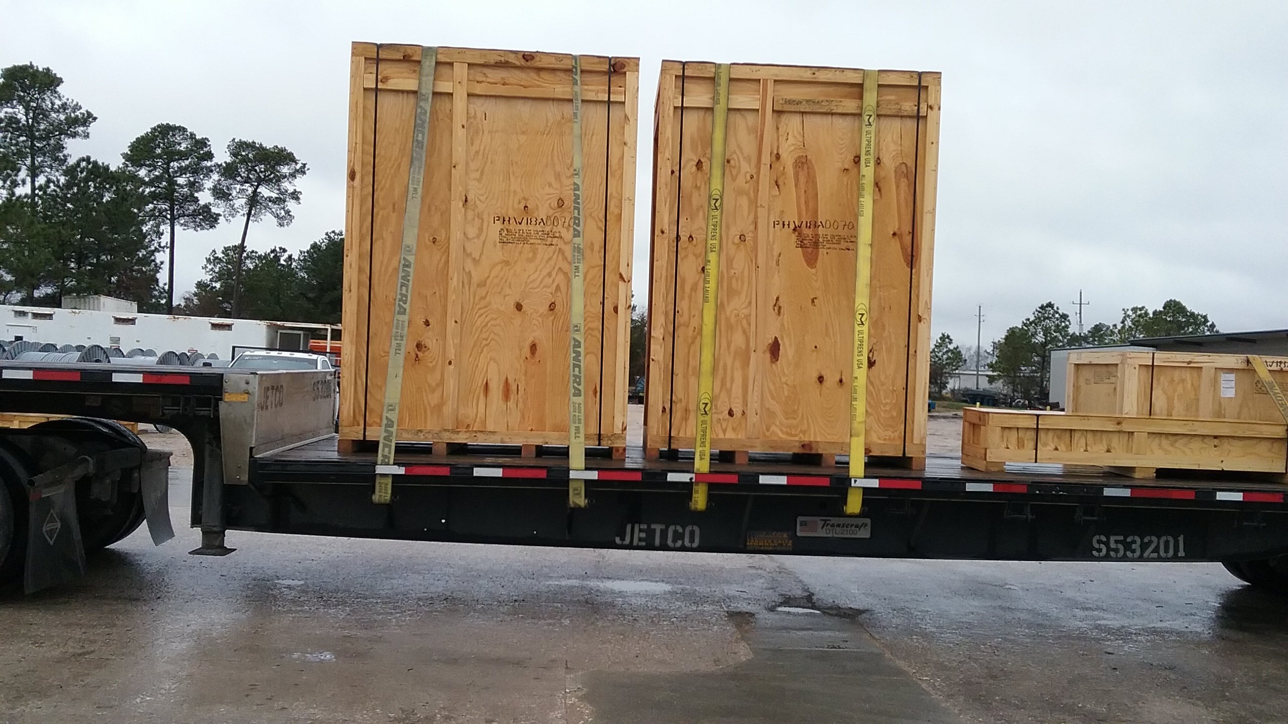 Transporting Crated Cargo