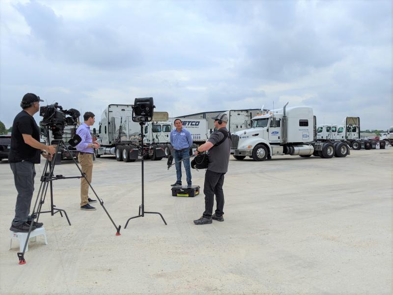 How truckers are keeping shelves stocked and packages delivered amid outbreak