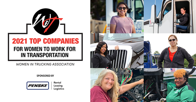 2021 Top Companies for Women to Work For in Transportation